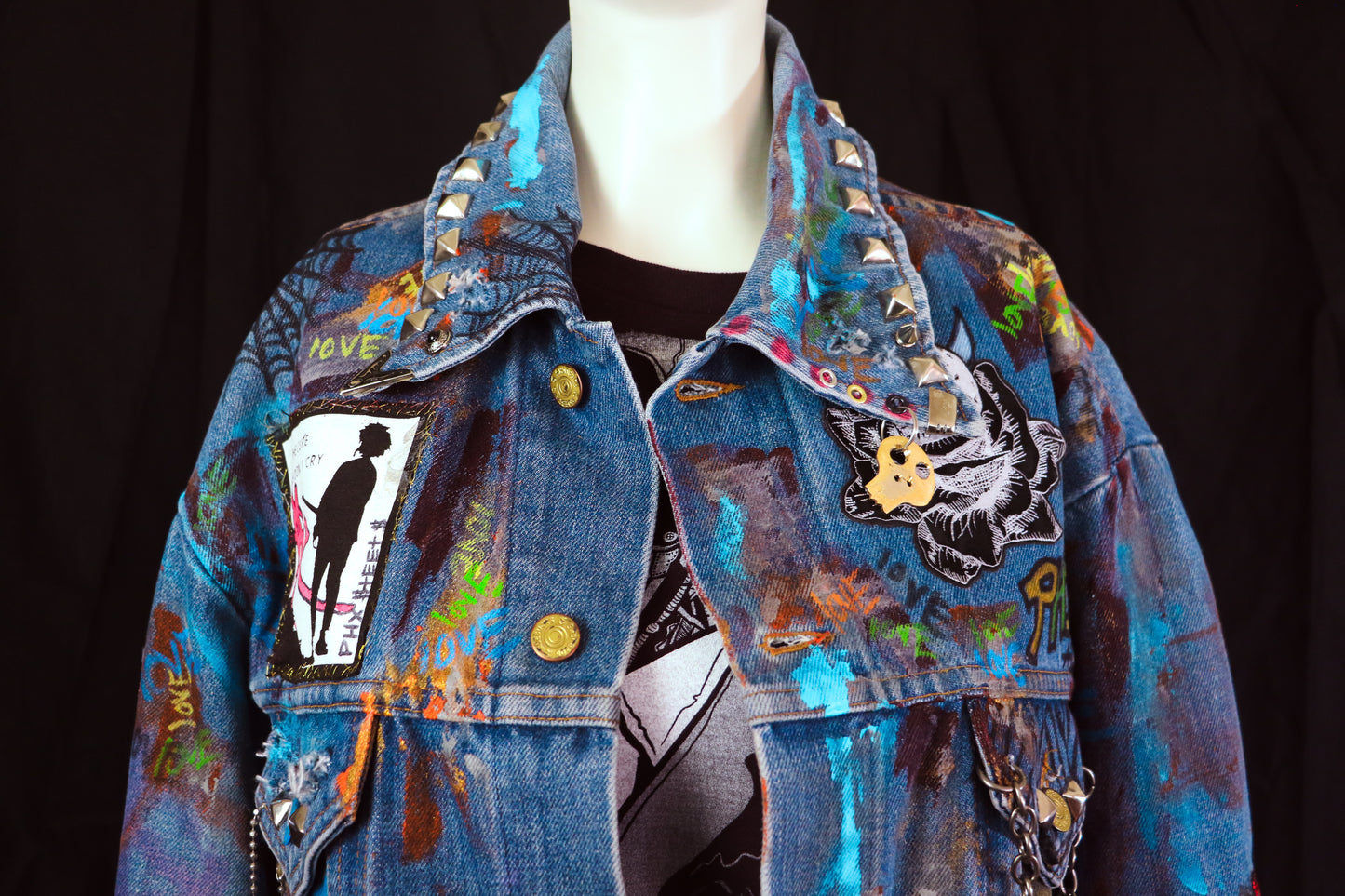 Punk Rock Jacket- Cat Lover