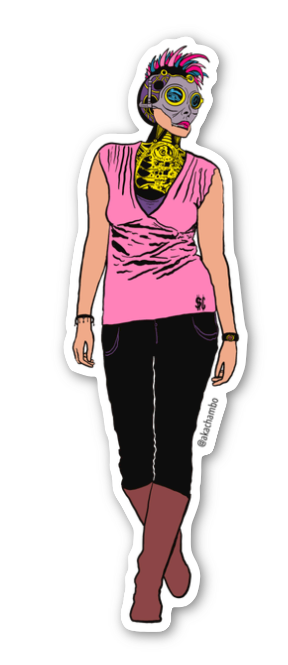 Work Machine ELEVEN Sticker