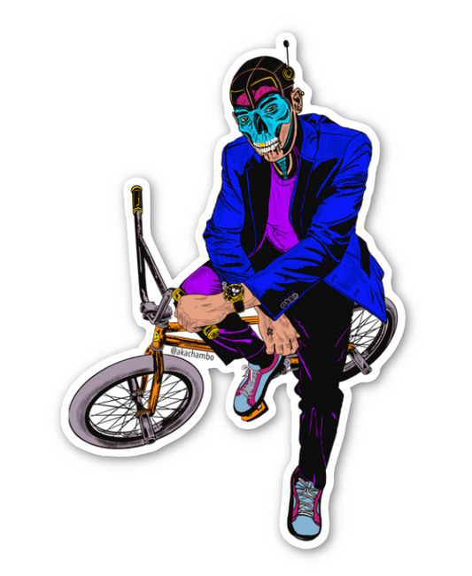 Work Machine NINE Sticker