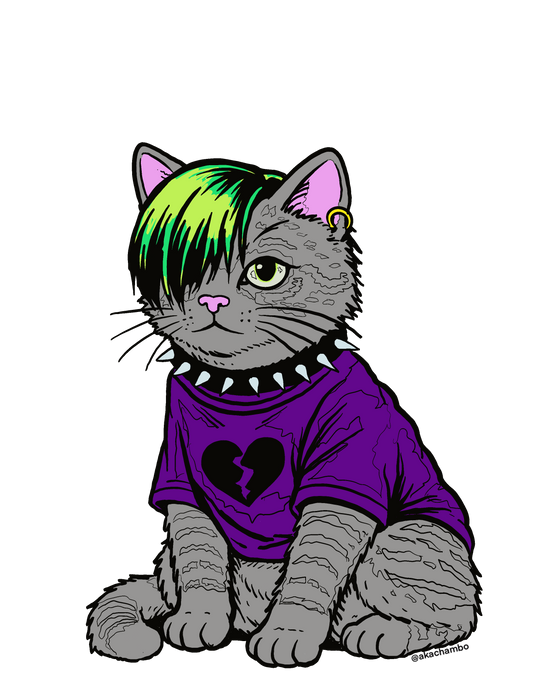 Punk Rock Kitty