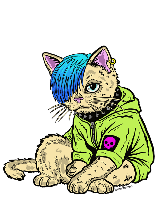Punker 4 Life Kitty