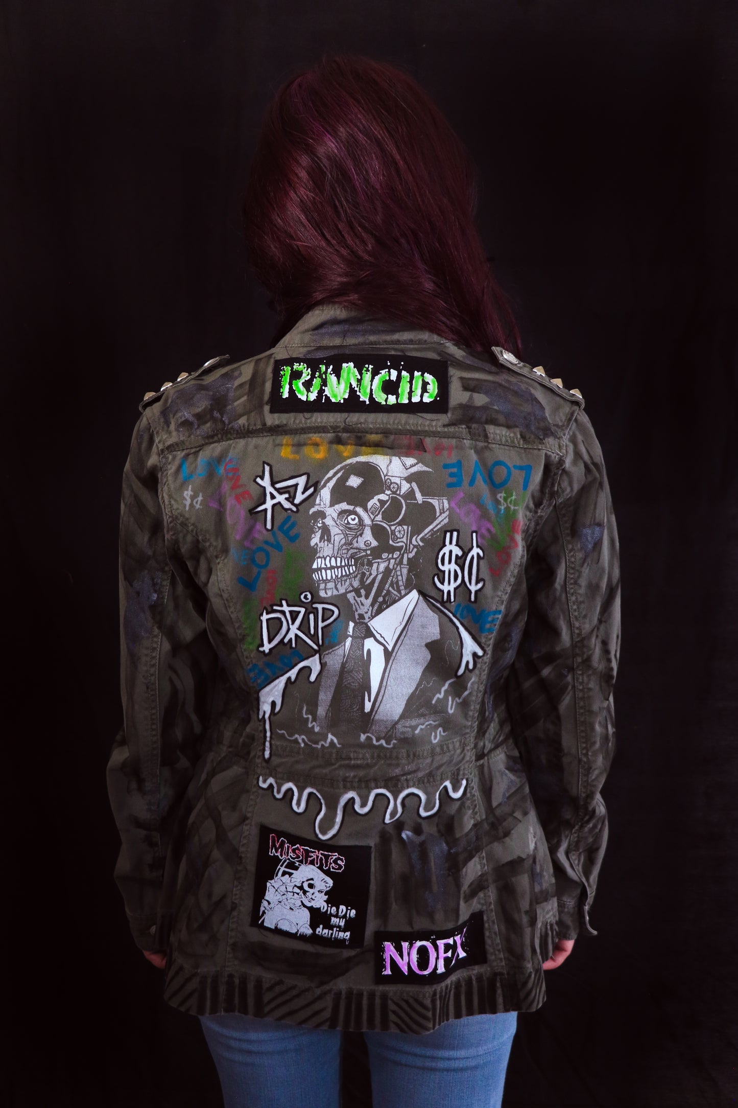 Punk Rock Jacket Camo