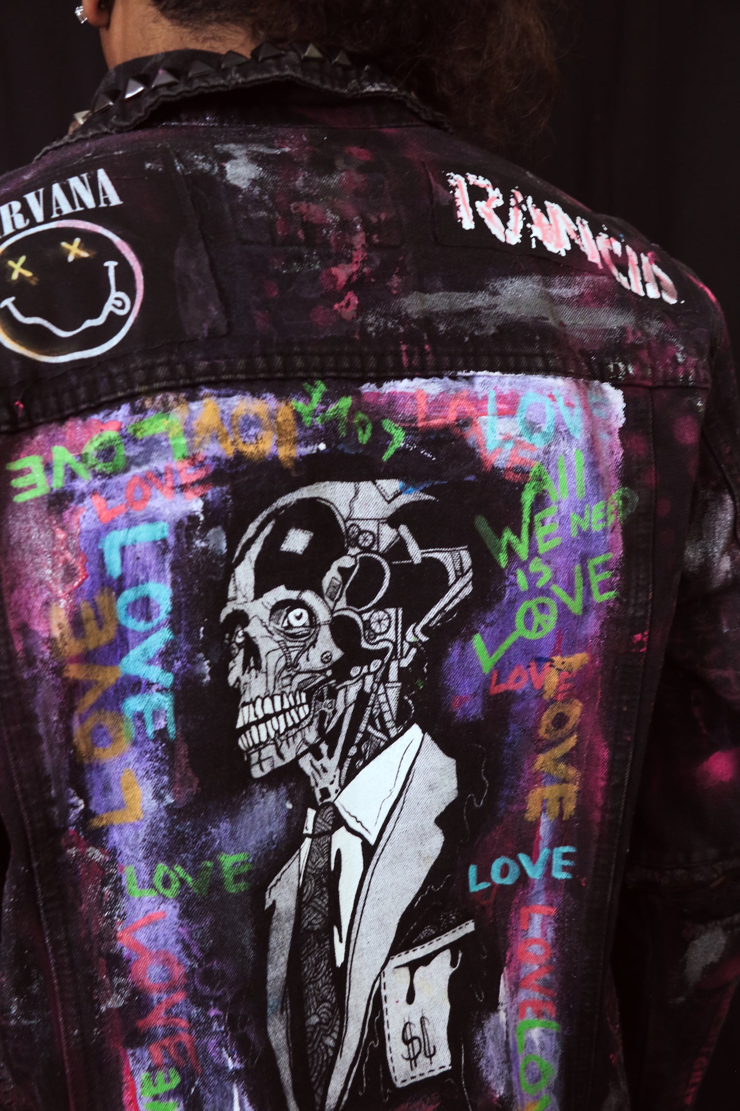 Punk Rock Jacket- Nirvana + Rancid