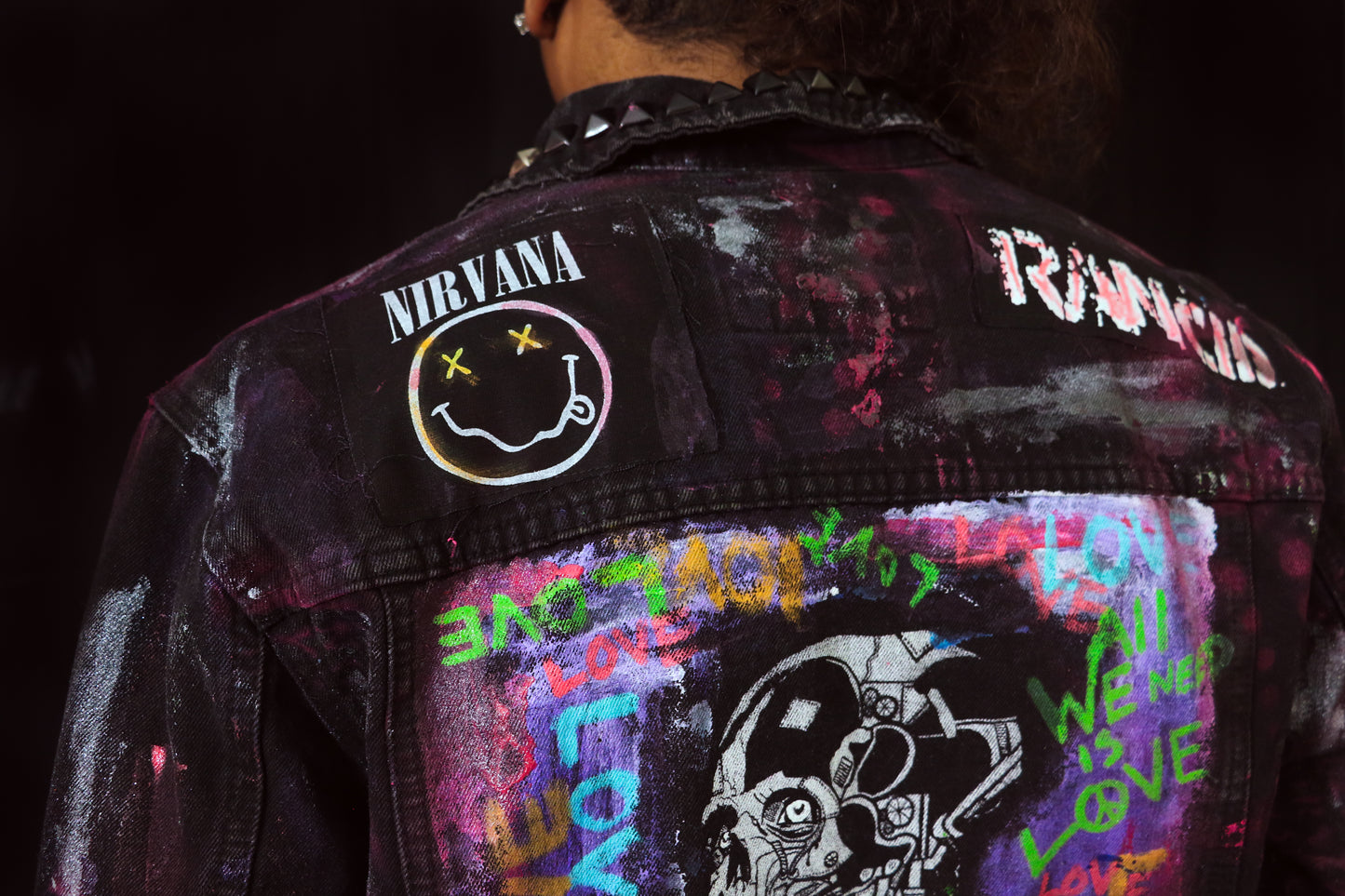 Punk Rock Jacket- Nirvana + Rancid