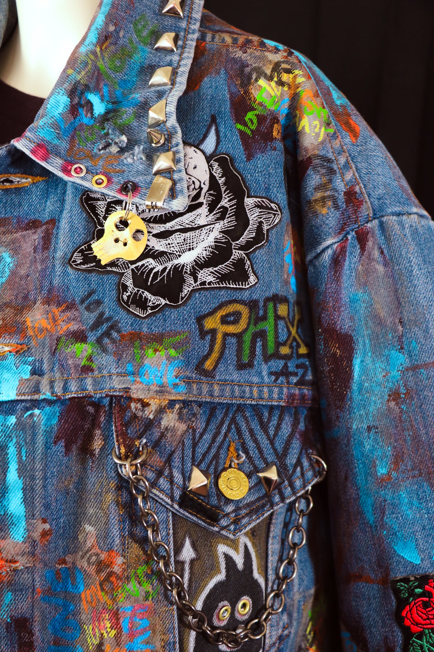 Punk Rock Jacket- Cat Lover