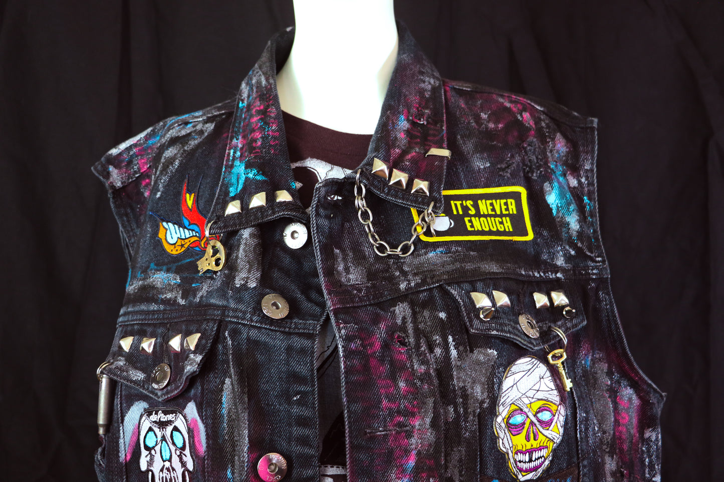 Punk Rock Vest- Coffee